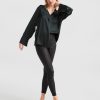 Women Belle & Bloom Shirts & Blouses | Gemini Waterfall Shirt - Dark Green