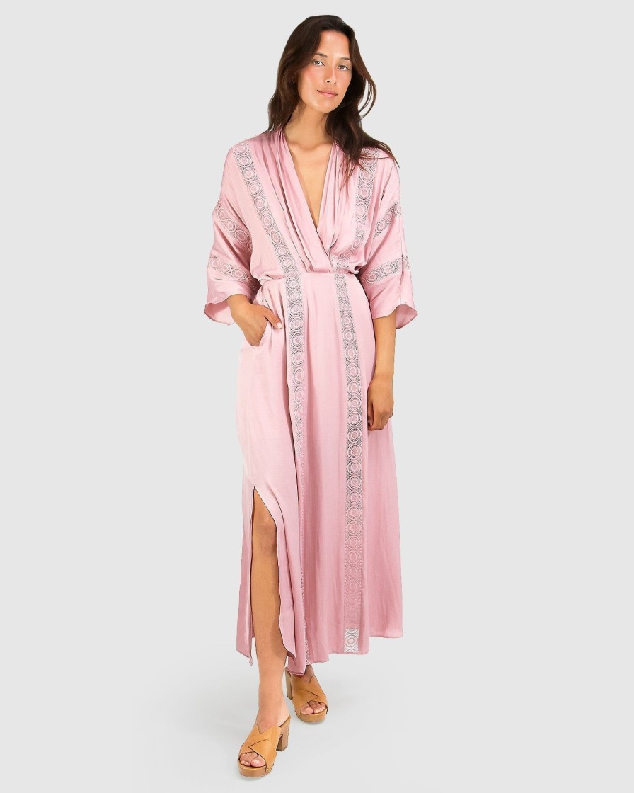 Women Belle & Bloom Maxi Dresses | Hideaway Maxi Dress - Wild Orchid