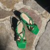 Women Belle & Bloom Heels | Wild Side Slingback Heel - Emerald