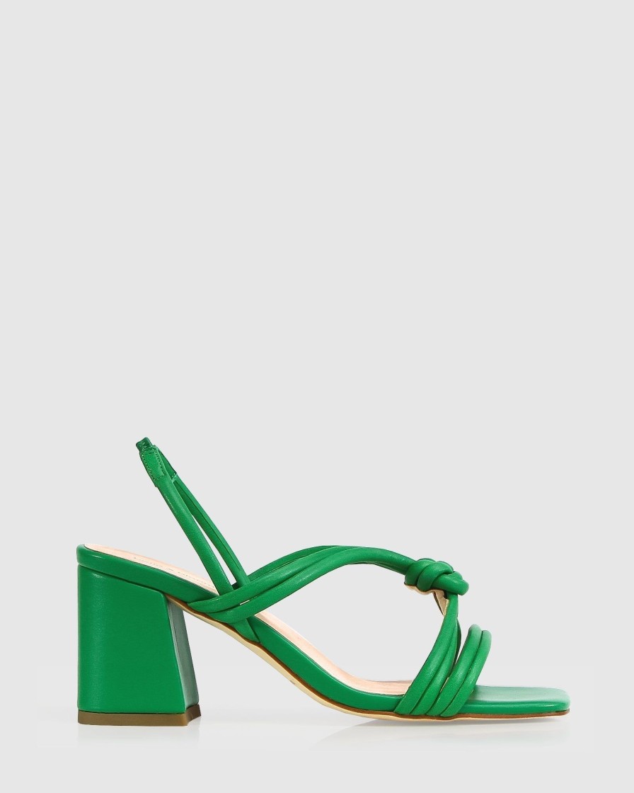 Women Belle & Bloom Heels | Wild Side Slingback Heel - Emerald