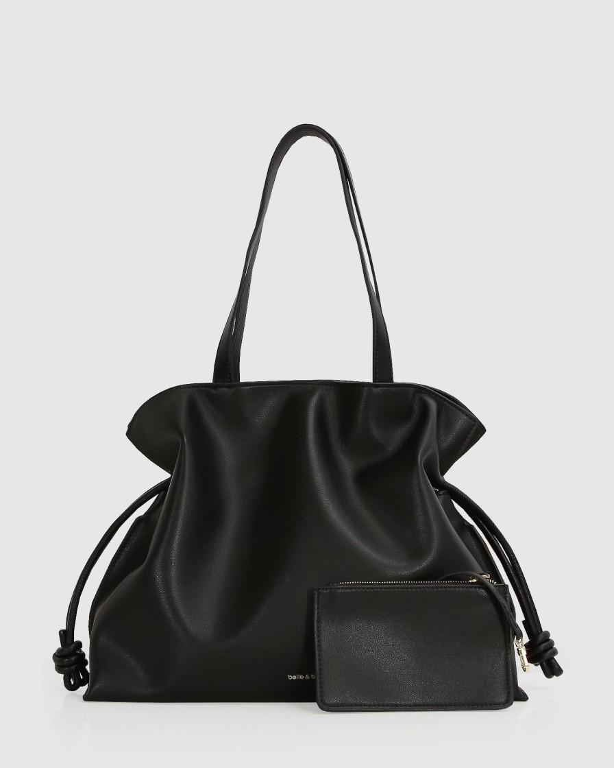 Women Belle & Bloom Shoulder Bags | C'Est La Vie Shoulder Bag - Black