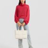 Women Belle & Bloom Jumpers & Knits | Nevermind Sheer Panelled Knit - Watermelon