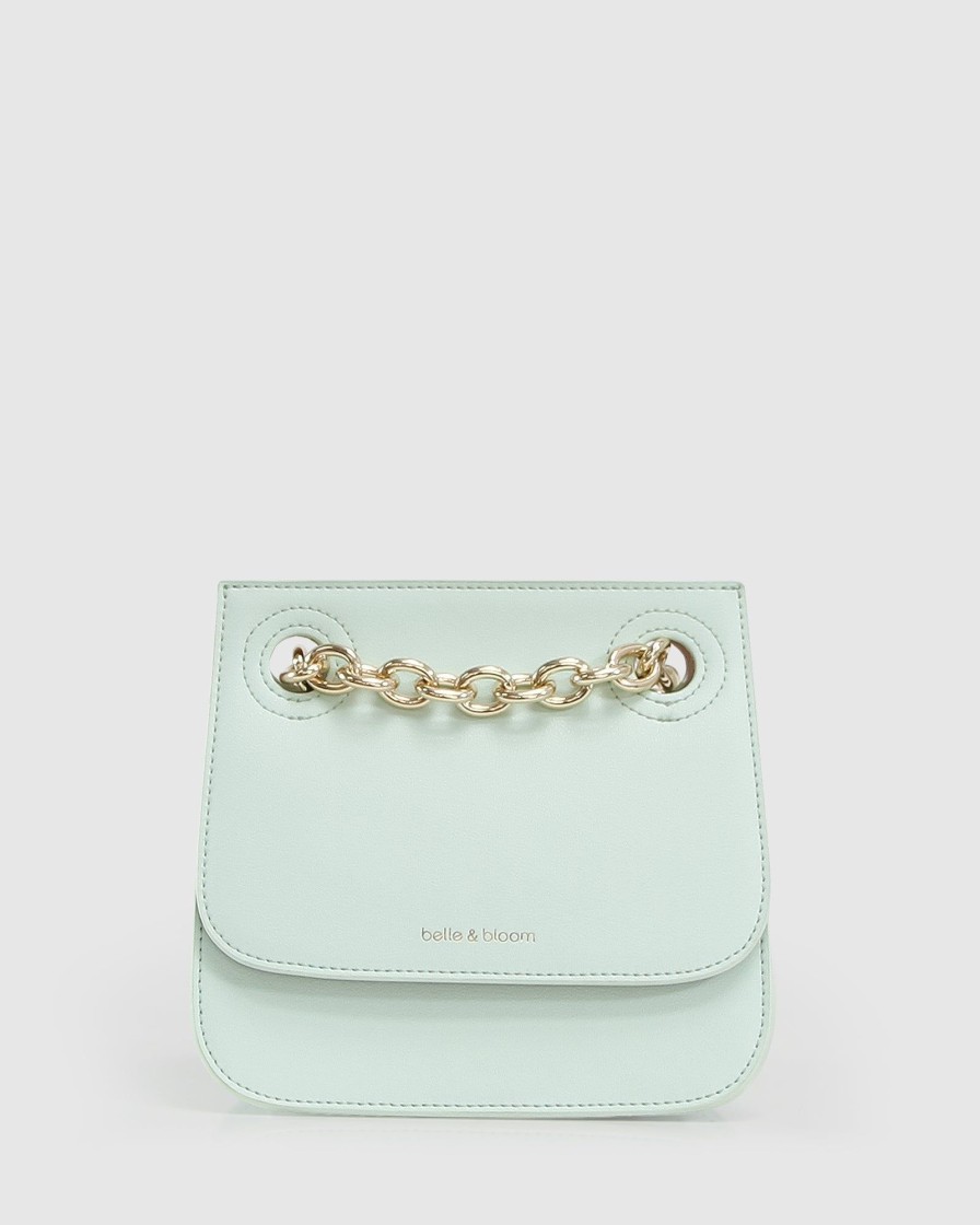 Women Belle & Bloom Cross-Body Bags | Little Victories Mini Crossbody Bag - Mint Final Sale