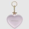 Women Belle & Bloom Key Rings | Stolen Heart Leather Keyring - Lilac