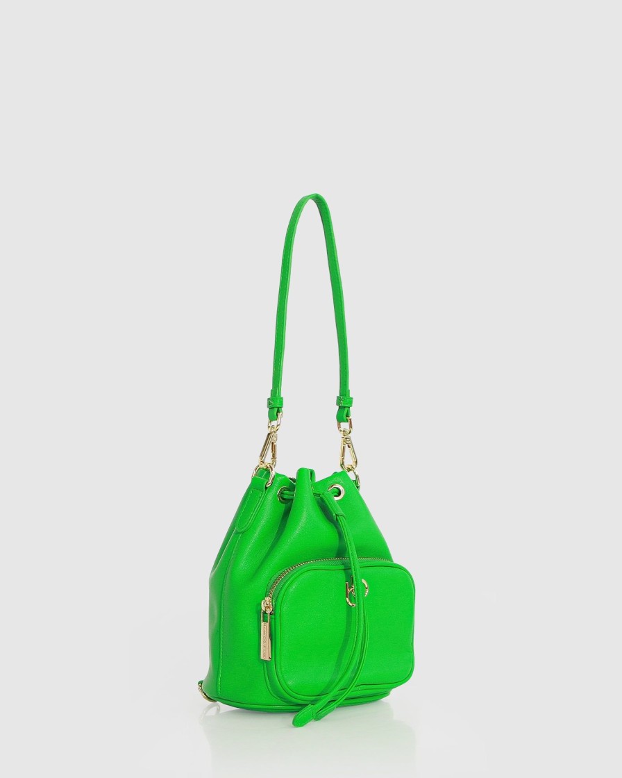 Women Belle & Bloom Cross-Body Bags | No Doubt Convertible Mini Backpack - Emerald