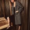 Women Belle & Bloom Wool Coats | Rumour Has It Oversized Wool Blend Coat - Charcoal