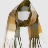 Women Belle & Bloom Scarves | Vail Checkered Scarf - Earth