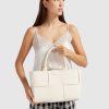 Women Belle & Bloom Totes & Bucket Bags | Long Way Home Woven Tote - Cream