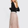 Women Belle & Bloom Skirts | Mixed Feeling Reversible Skirt - Beige