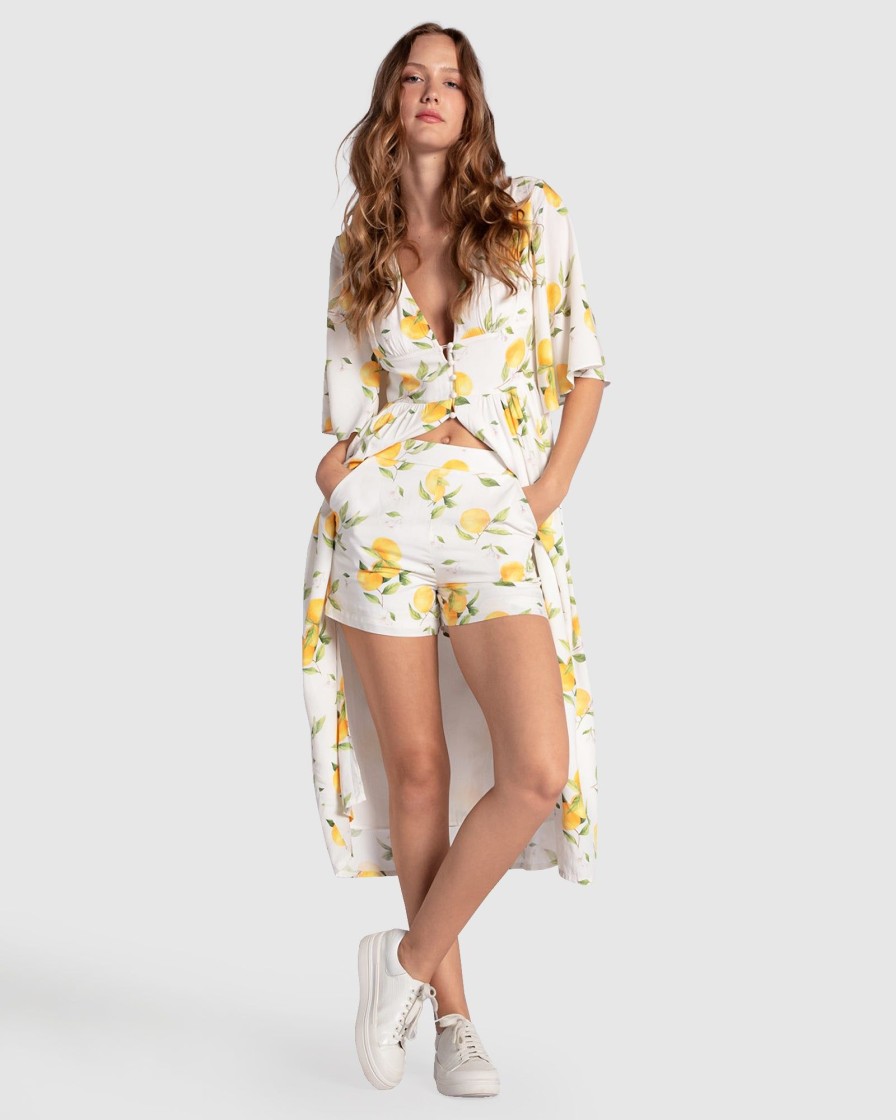 Women Belle & Bloom Midi Dresses | Crazy Love Button Up Dress - Orchard