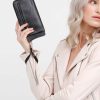 Women Belle & Bloom Wallets | Penelope Leather Wallet - Black