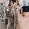 Women Belle & Bloom Wool Coats | Walk This Way Wool Blend Oversized Coat - Sand