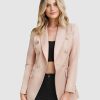 Women Belle & Bloom Suits & Blazers | Princess Polina Blazer - Blush Final Sale