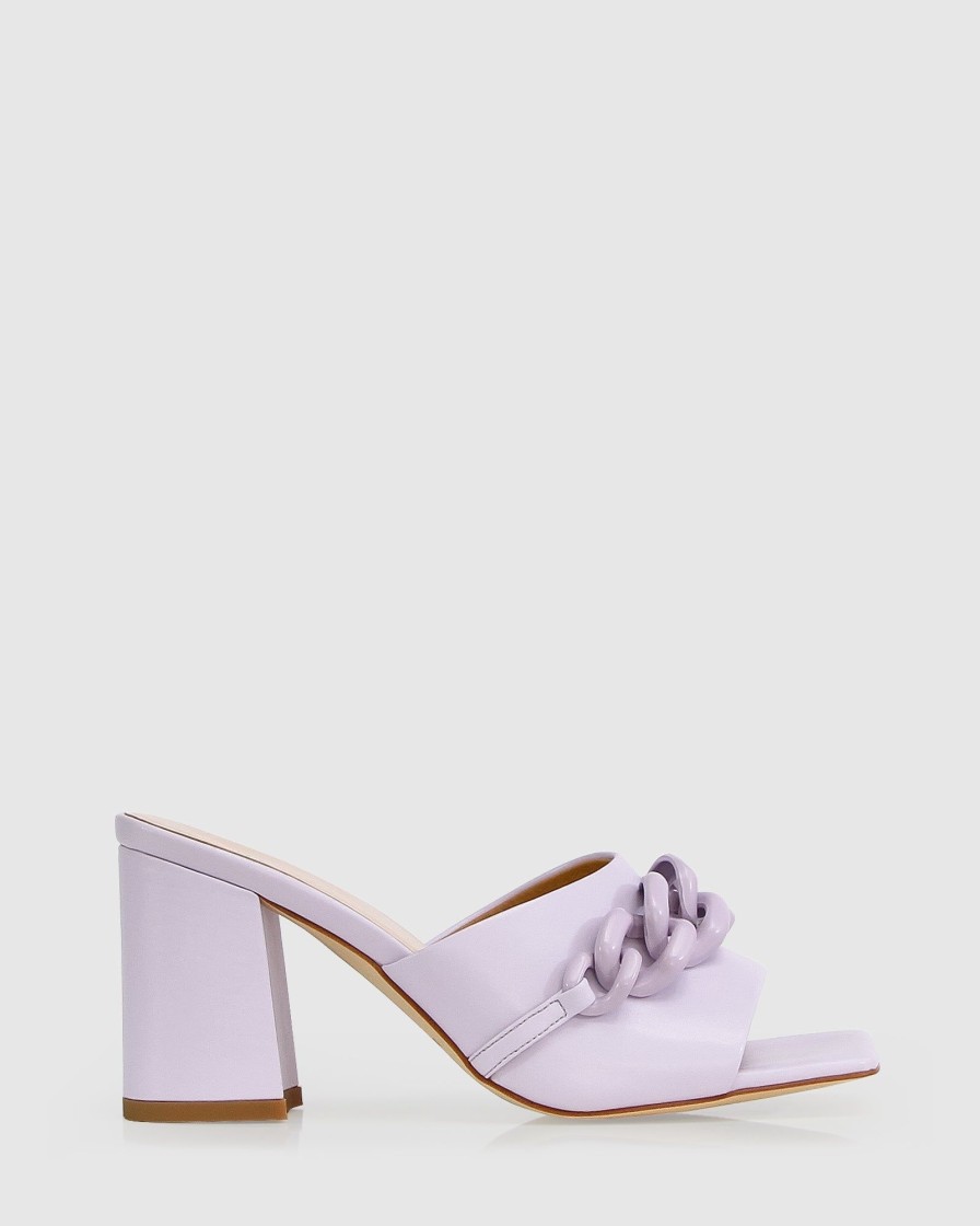 Women Belle & Bloom Heels | Walking With You Mule - Lilac