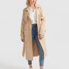 Women Belle & Bloom Belted Coats | Empirical Trench Coat - Camel