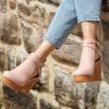 Women Belle & Bloom Boots | Fearless Clog Ankle Boot - Blush