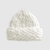 Women Belle & Bloom Hats | Snowflake Hand Knitted Beanie - Off-White