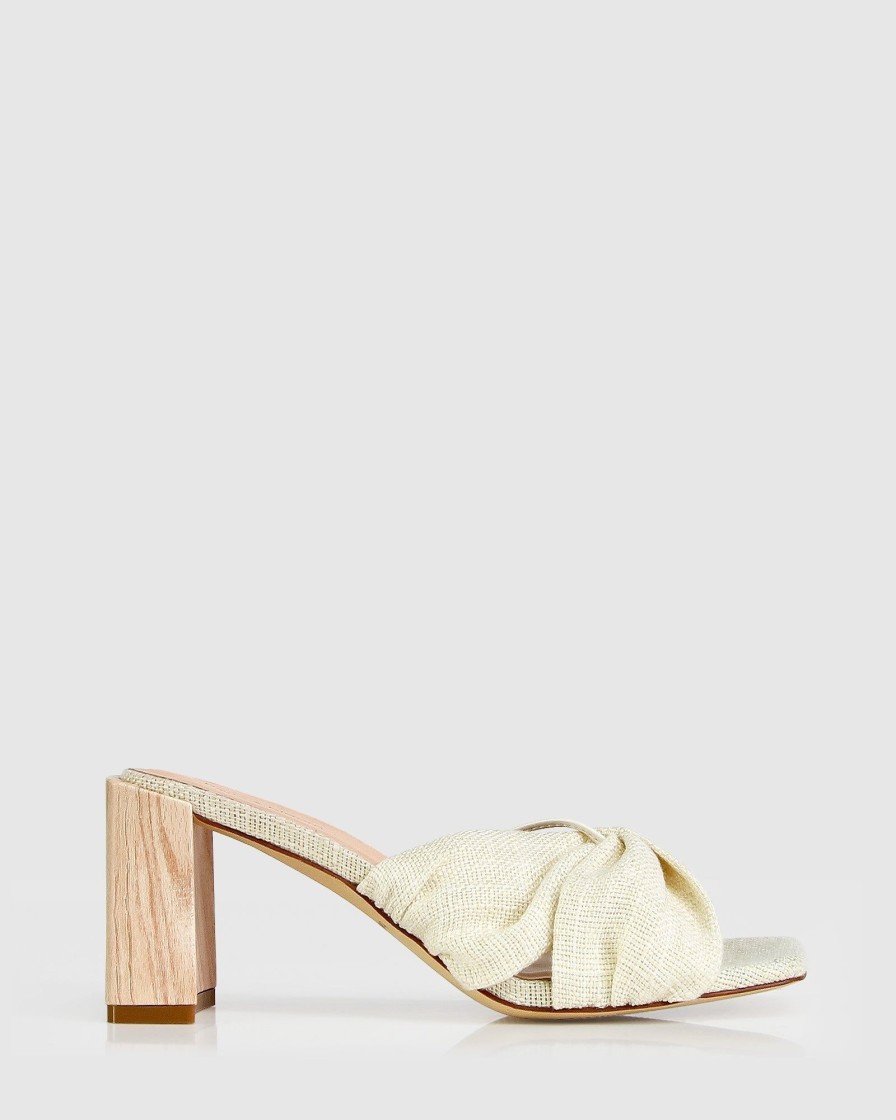 Women Belle & Bloom Heels | Lust For Life Mule - Natural