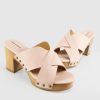 Women Belle & Bloom Heels | Midtown Clog Mule - Blush