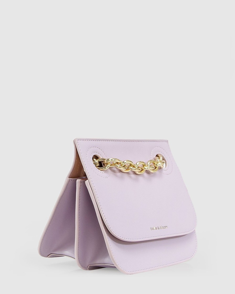 Women Belle & Bloom Cross-Body Bags | Little Victories Mini Crossbody Bag - Lilac Final Sale