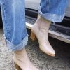 Women Belle & Bloom Boots | Dallas Western Boot - Stone